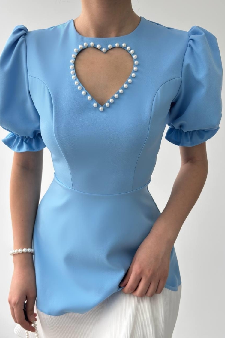 Safe Heart Detailed Dress