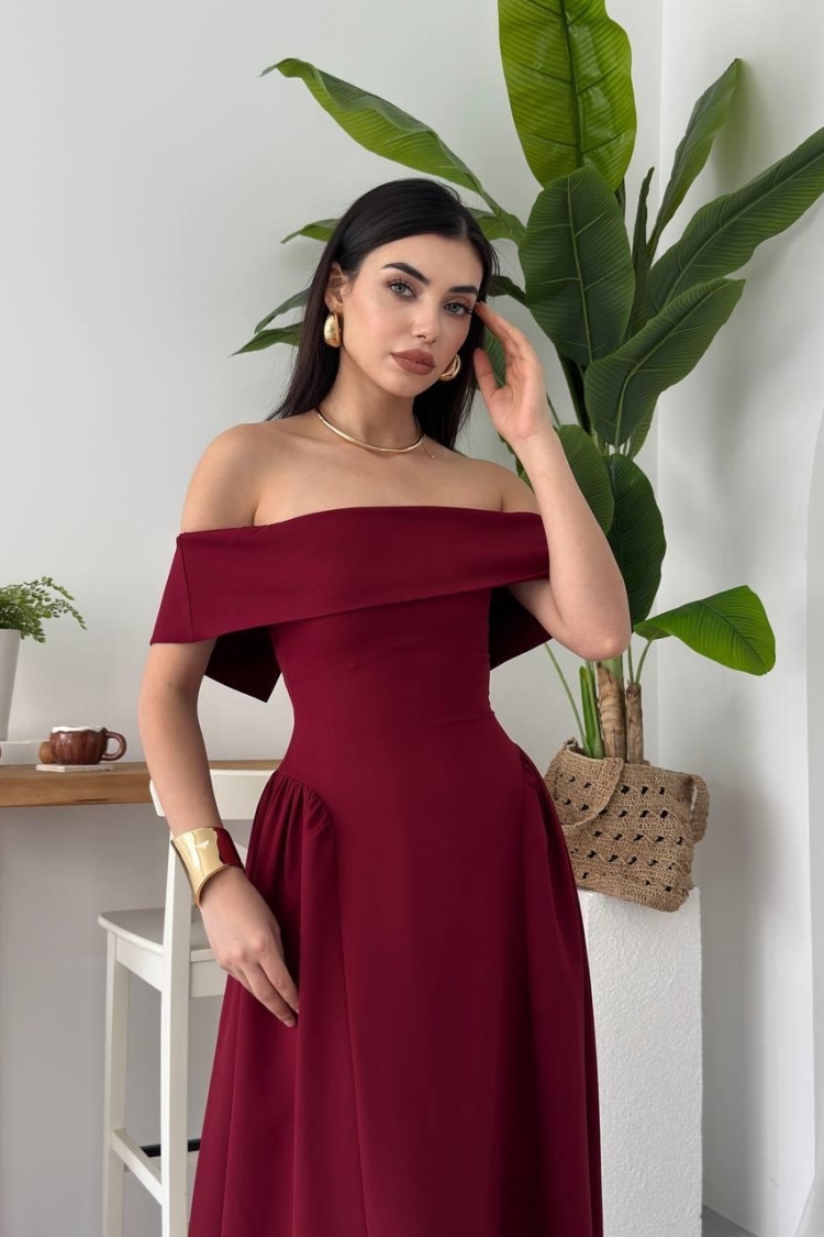 Stars Strapless Dress - Etika - Globality Store - Women Clothes Wholesale Turkey