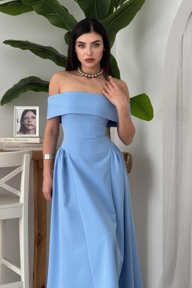 Stars Strapless Dress - Etika - Globality Store - Women Clothes Wholesale Turkey