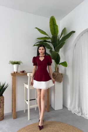 Safe Heart Detailed Dress - Etika - Globality Store - Women Clothes Wholesale Turkey