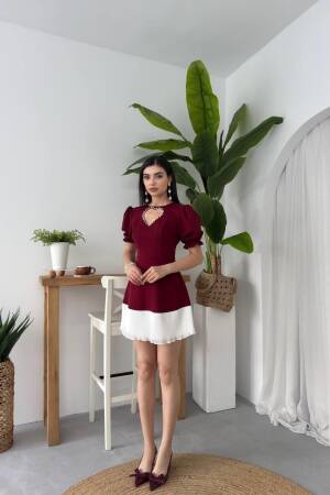 Safe Heart Detailed Dress - Etika - Globality Store - Women Clothes Wholesale Turkey