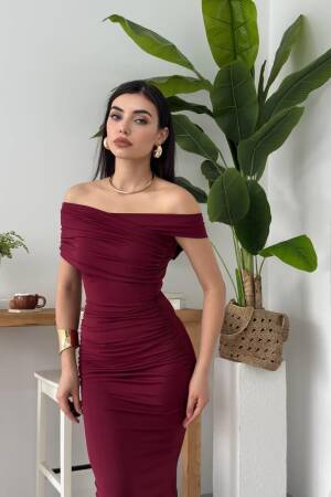 Dron Strapless Dress - Etika - Globality Store - Women Clothes Wholesale Turkey