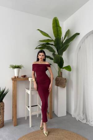 Dron Strapless Dress - Etika - Globality Store - Women Clothes Wholesale Turkey