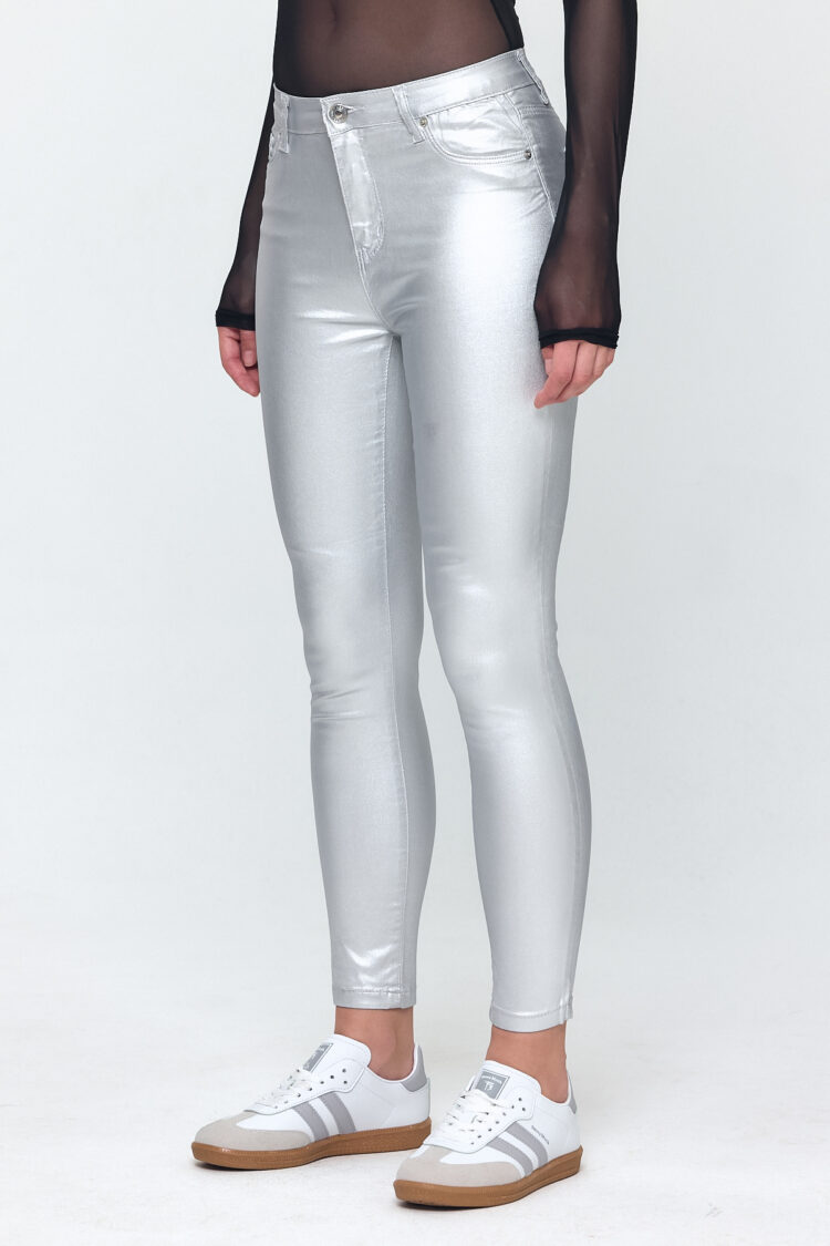 Nob Shiny High Waist Women Skinny Pants
