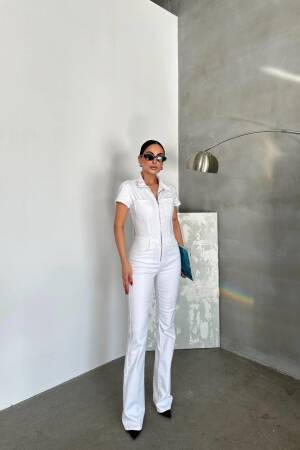 Women's Full PatternJumpsuit - LACARINO - Globality Store - Women Clothes Wholesale Turkey