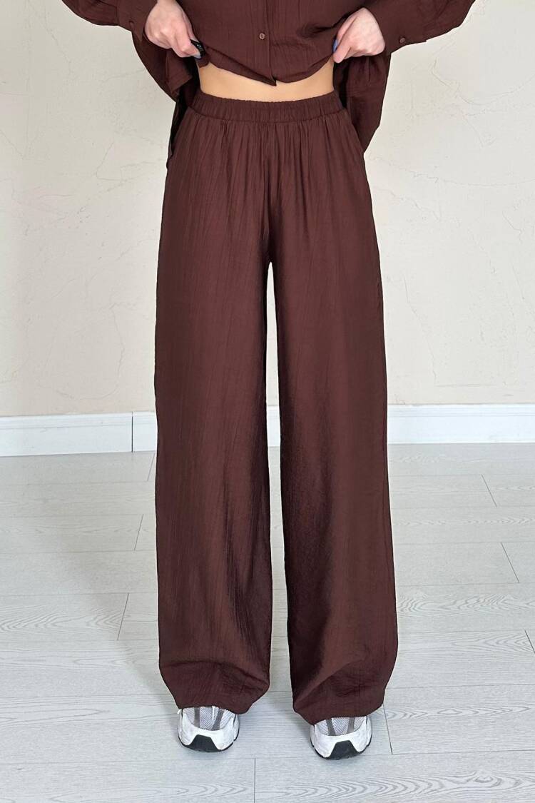 Alice Shirt And Loose Fit Pants Set