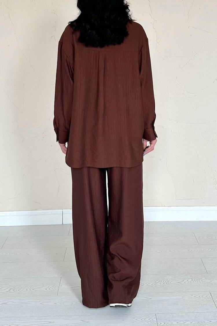 Alice Shirt And Loose Fit Pants Set