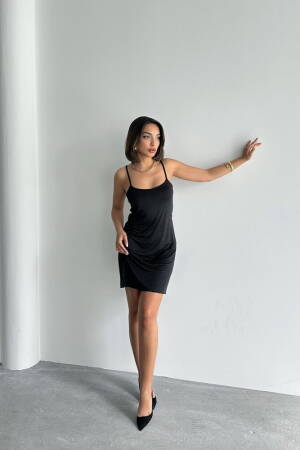 Stone Hanger Dress - Black - Topshow - Globality Store - Women Clothes Wholesale Turkey