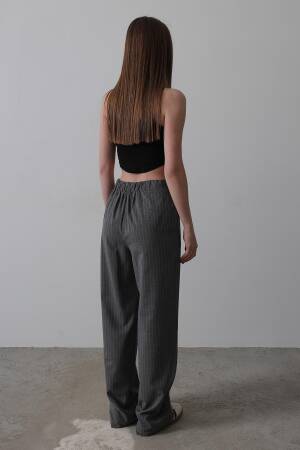 Half-Elastic Waist Palazzo Pants - Reyon - Globality Store - Women Clothes Wholesale Turkey
