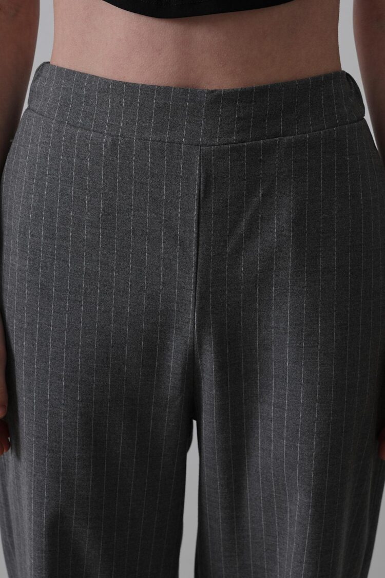 Half-Elastic Waist Palazzo Pants