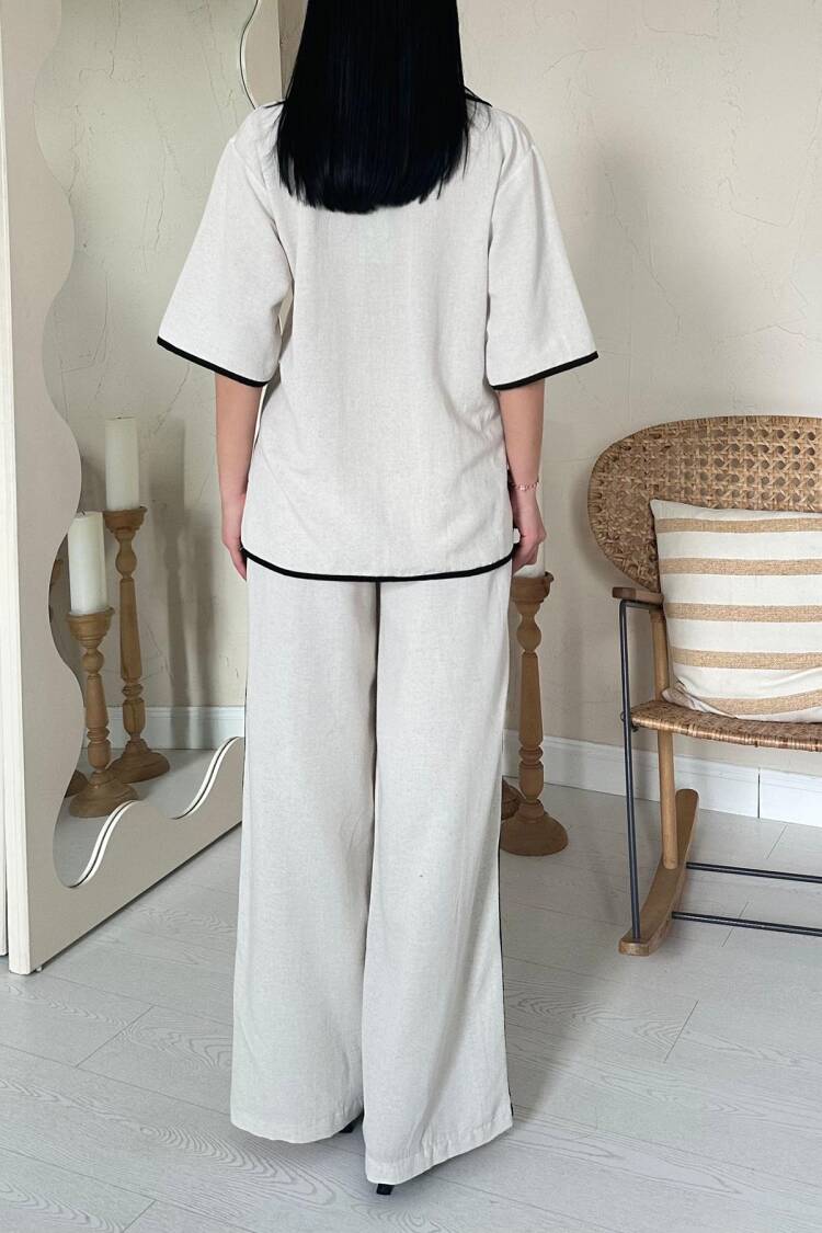 Biye Detailed Linen Set