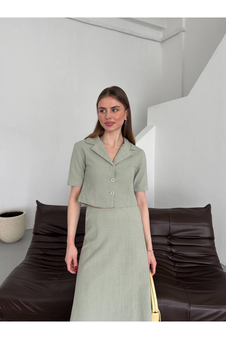 Half Sleeve Jacket Suit