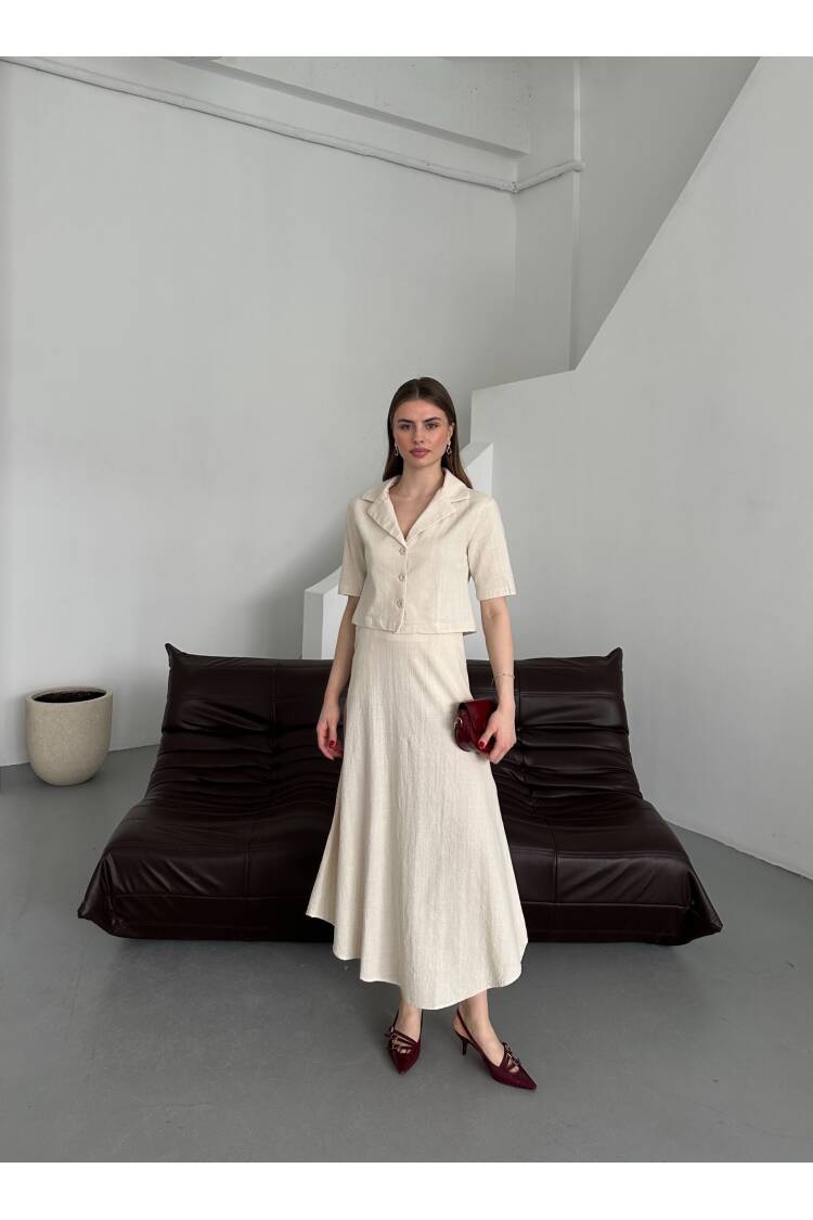 Half Sleeve Jacket Suit