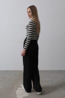 Half-Elastic Waist Palazzo Pants - Reyon - Globality Store - Women Clothes Wholesale Turkey