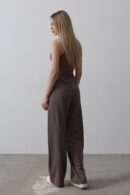 Half-Elastic Waist Palazzo Pants - Reyon - Globality Store - Women Clothes Wholesale Turkey