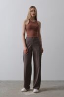 Half-Elastic Waist Palazzo Pants - Reyon - Globality Store - Women Clothes Wholesale Turkey