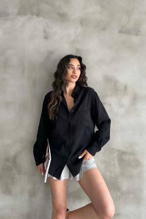 Tensel Oversize Shirt - Radica Fashion - Globality Store - Women Clothes Wholesale Turkey