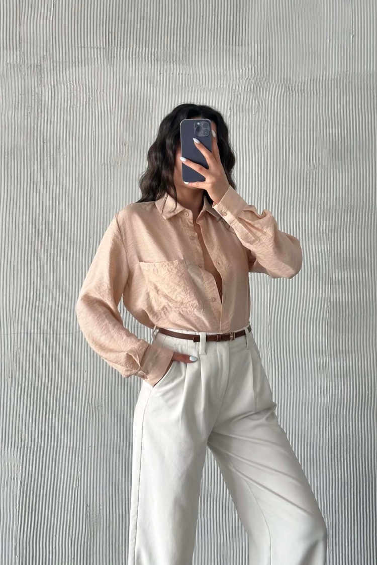 Tensel Oversize Shirt