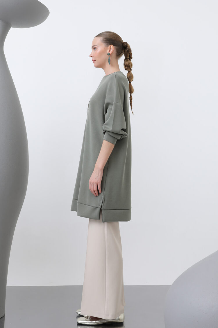 Women's Shoulder Embroidered Tunic