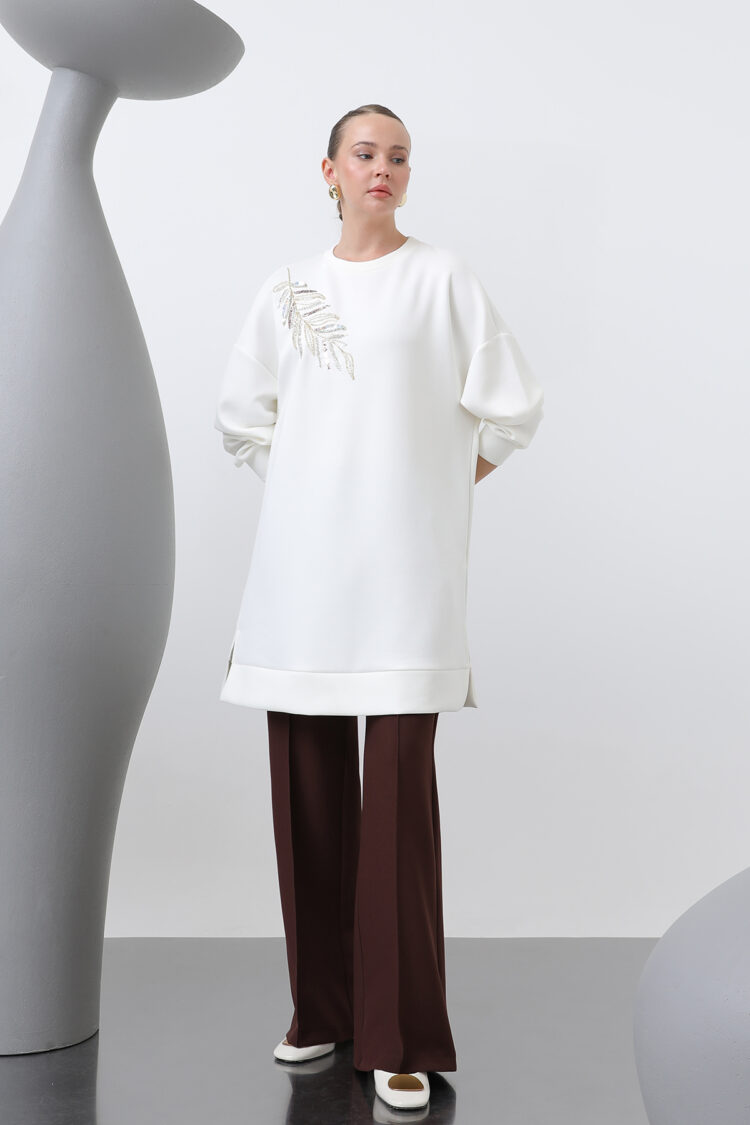 Women's Shoulder Embroidered Tunic - Brand: Puane - Women's Clothing Wholesale - Globality Store