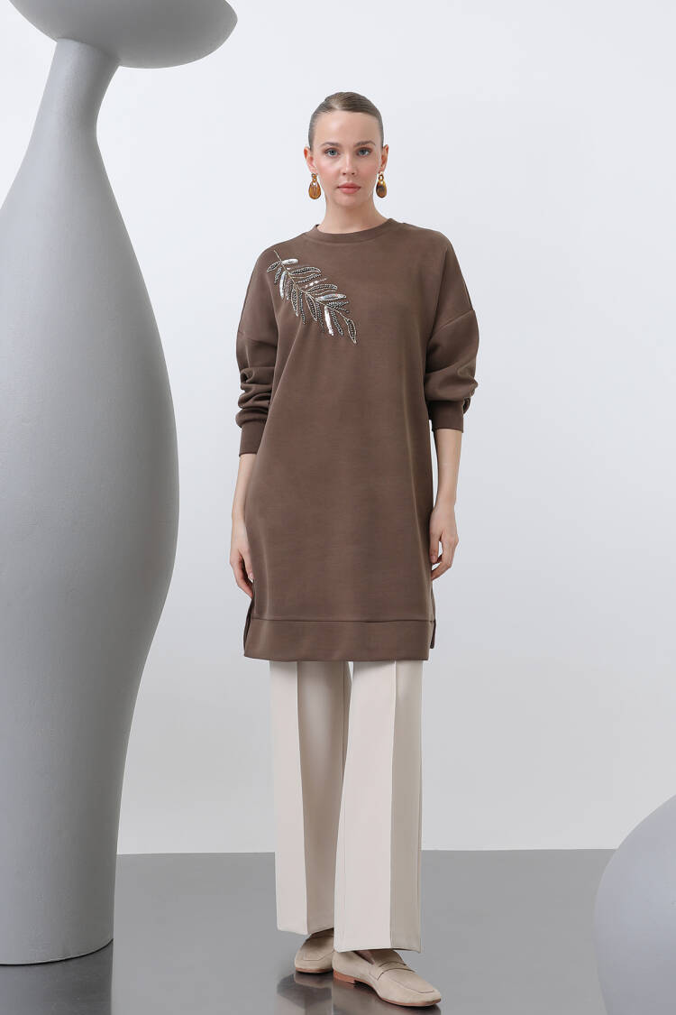 Women's Shoulder Embroidered Tunic - Brand: Puane - Women's Clothing Wholesale - Globality Store