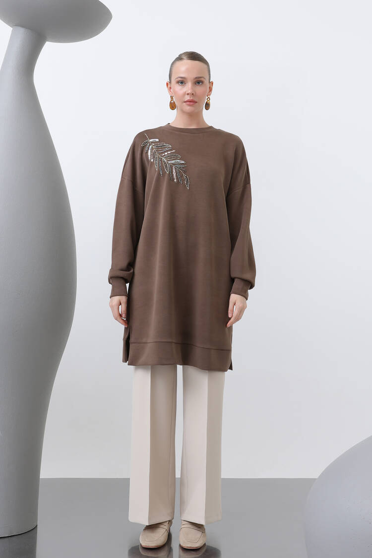 Women's Shoulder Embroidered Tunic