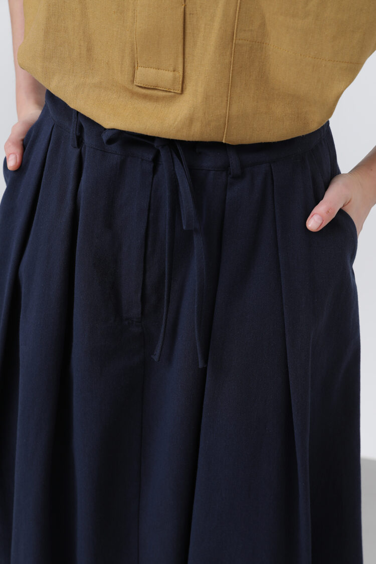 Women's Denim Balloon Skirt