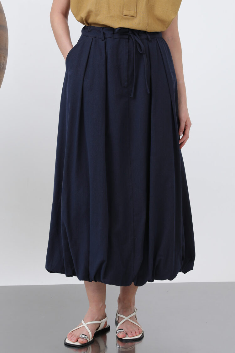 Women's Denim Balloon Skirt