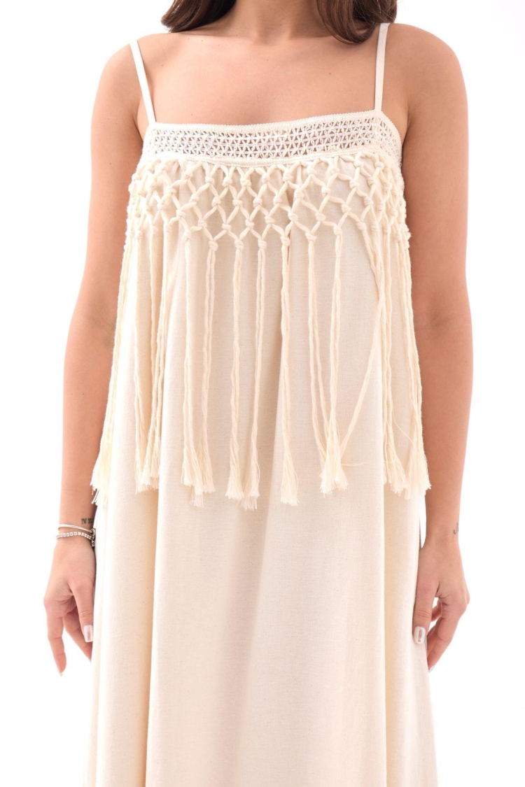 Dress - Beige