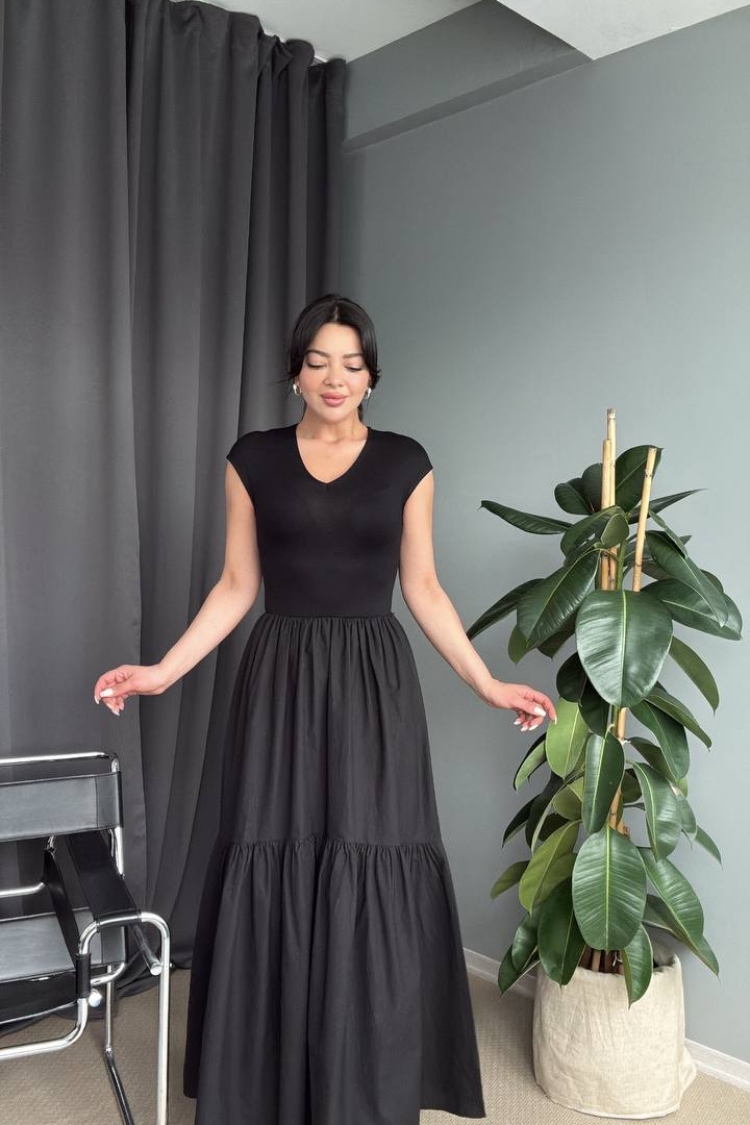 Dress - Black - ESPADA - Globality Store - Women Clothes Wholesale Turkey