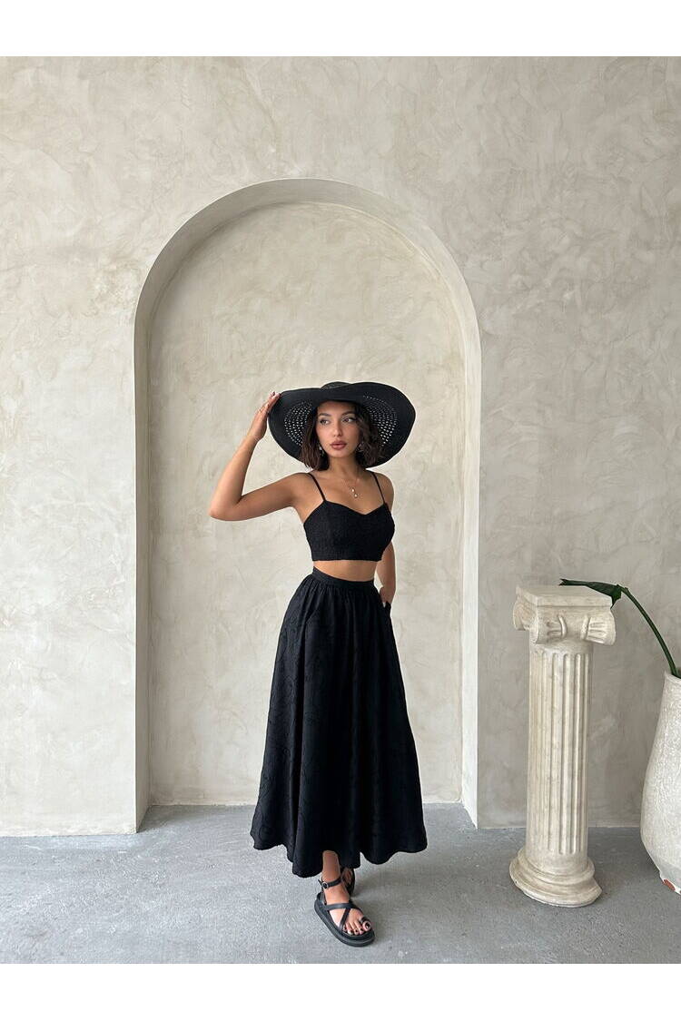 Embroidered Skirt