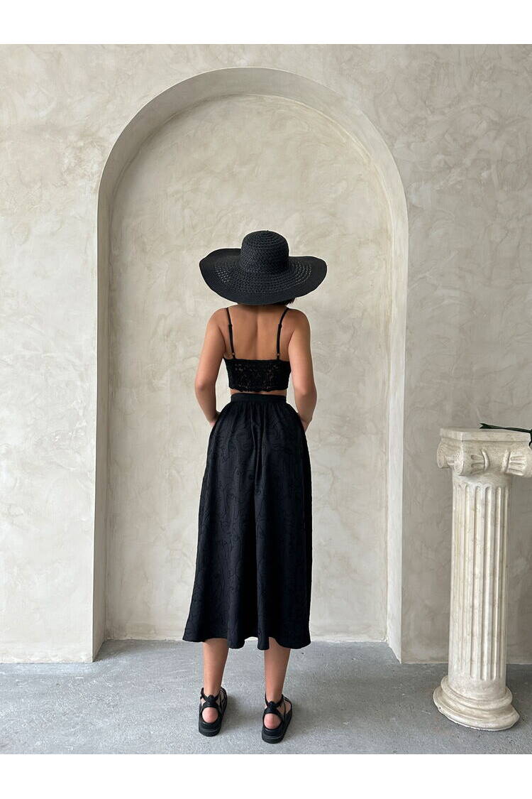 Embroidered Skirt