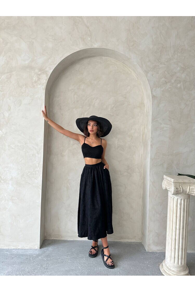 Embroidered Skirt