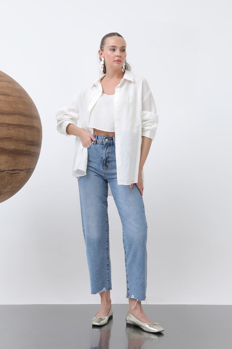 Women's Inner Outer Basic Shirt - SOUL - Globality Store - Women Clothes Wholesale Turkey