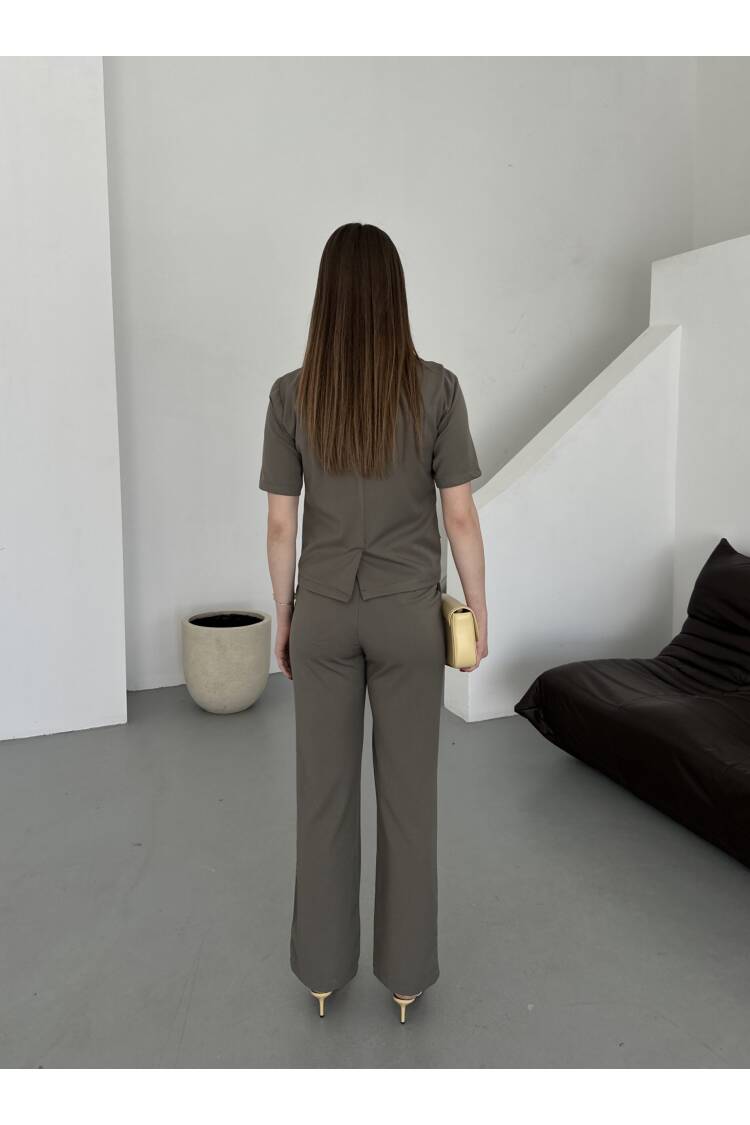 Polyviscose Half Sleeve Suit