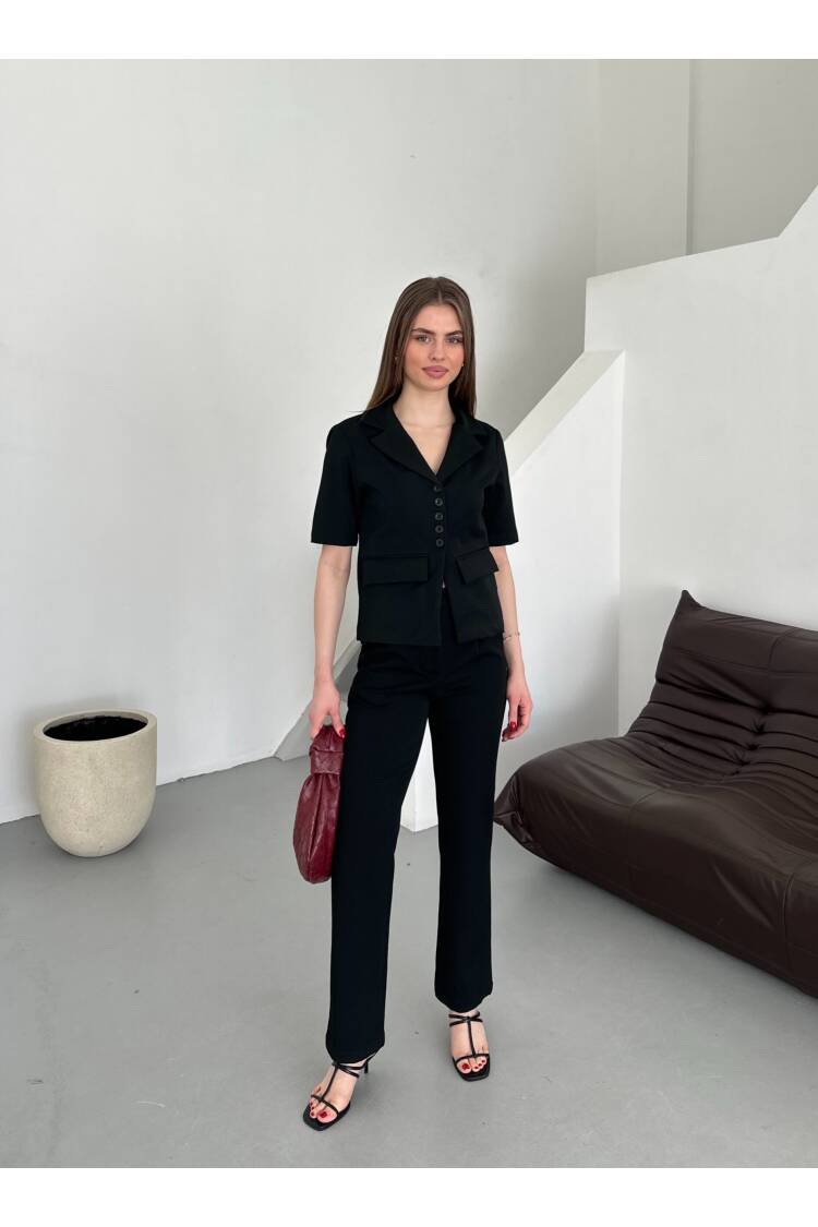 Polyviscose Half Sleeve Suit