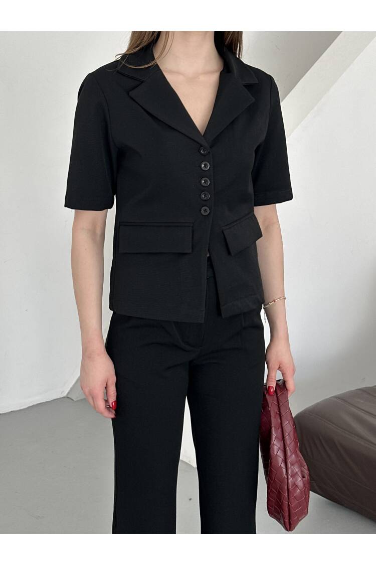 Polyviscose Half Sleeve Suit