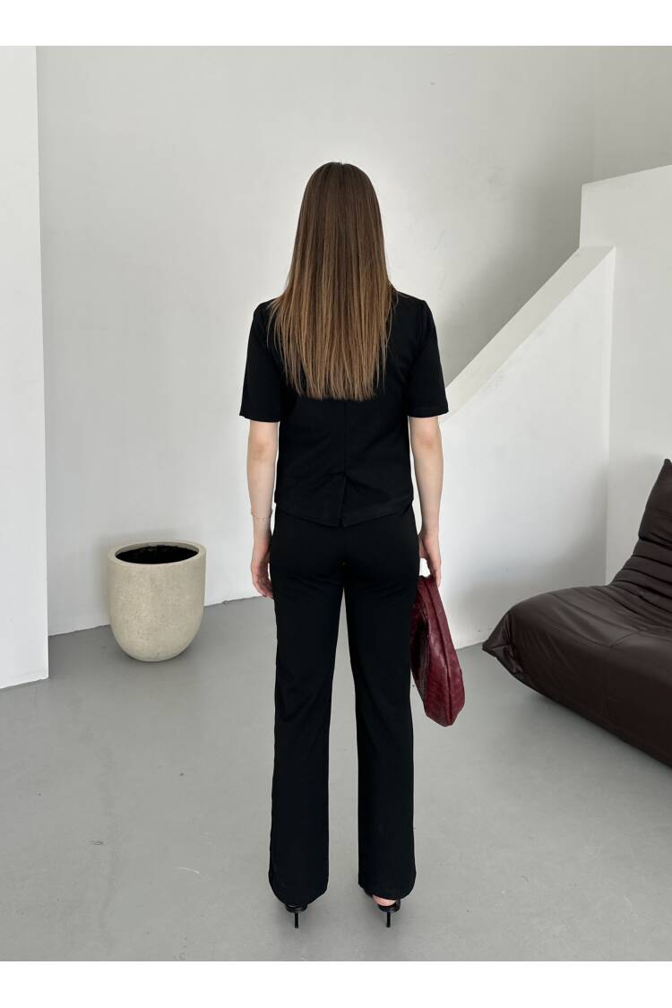 Polyviscose Half Sleeve Suit