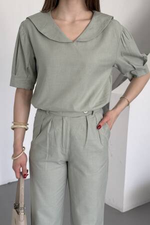 Apron Collar Set - My Fashion - Globality Store - Women Clothes Wholesale Turkey