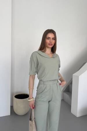 Apron Collar Set - My Fashion - Globality Store - Women Clothes Wholesale Turkey