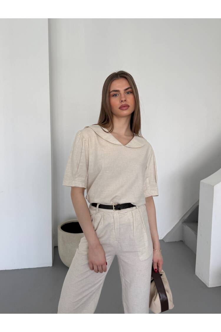 Apron Collar Set - My Fashion - Globality Store - Women Clothes Wholesale Turkey