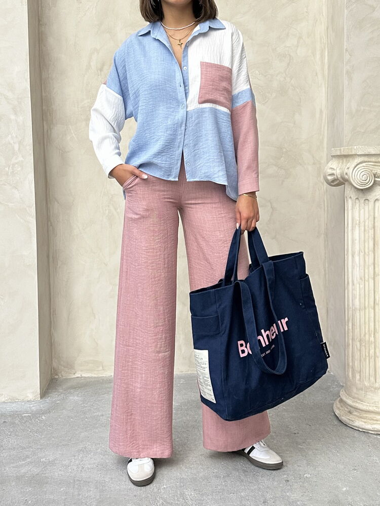Powder Linen Trousers