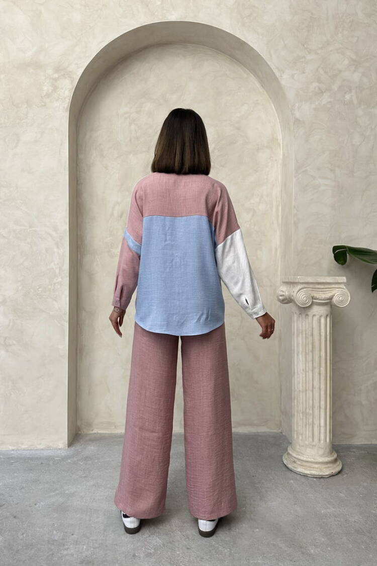 Powder Linen Trousers