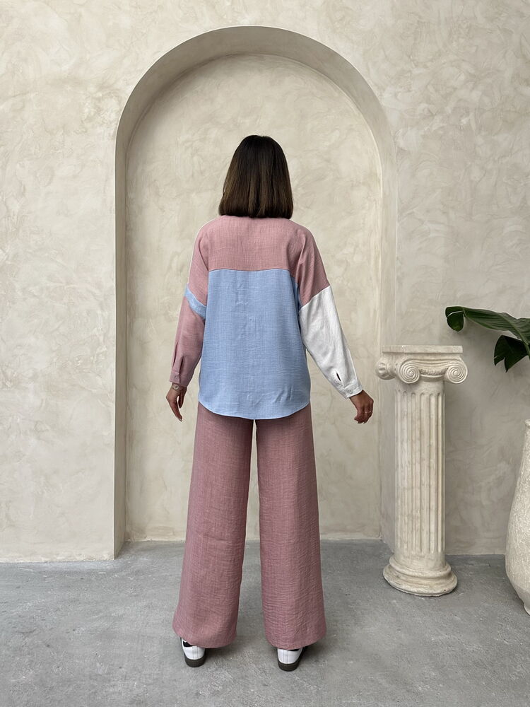 Powder Linen Trousers