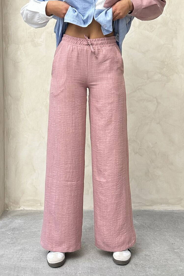 Powder Linen Trousers