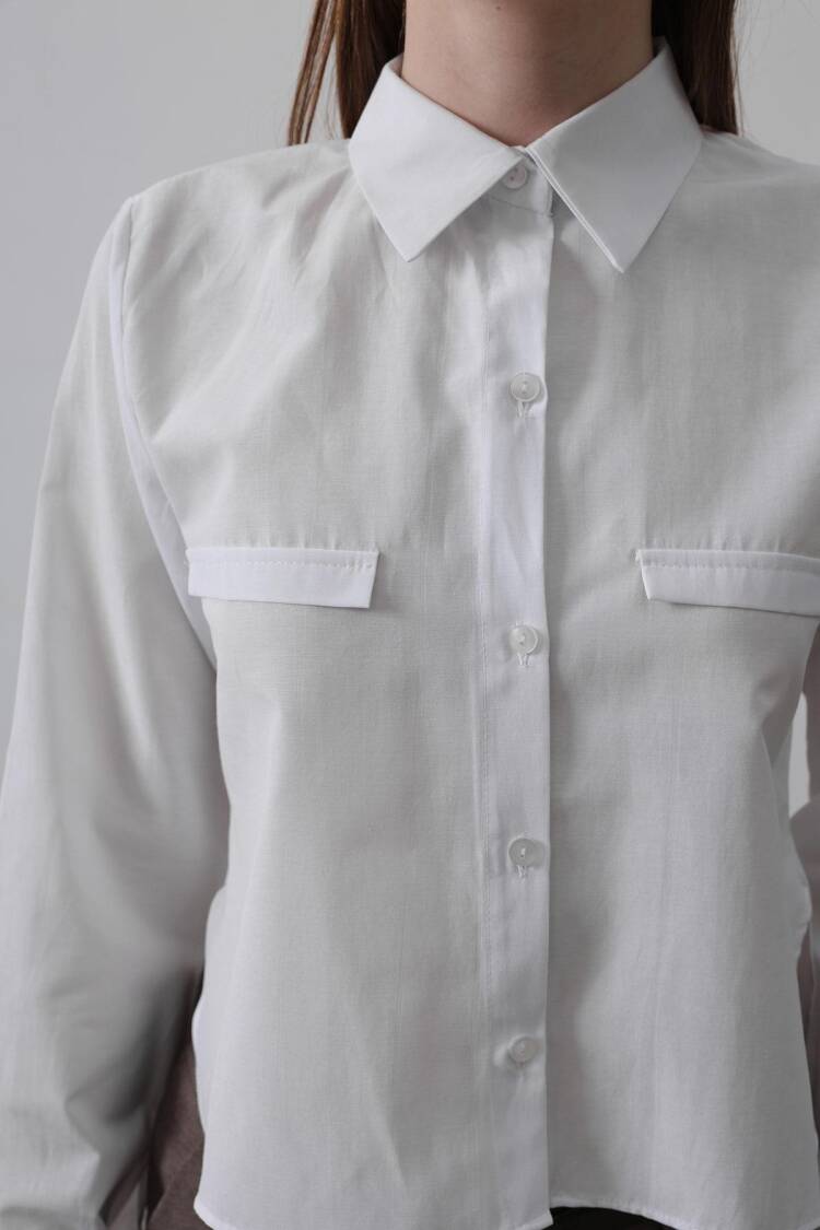Long Sleeve Shirt With Pockets