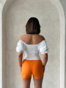 Ornament Buttoned Wholesale Shorts - Topshow - Globality Store - Women Clothes Wholesale Turkey