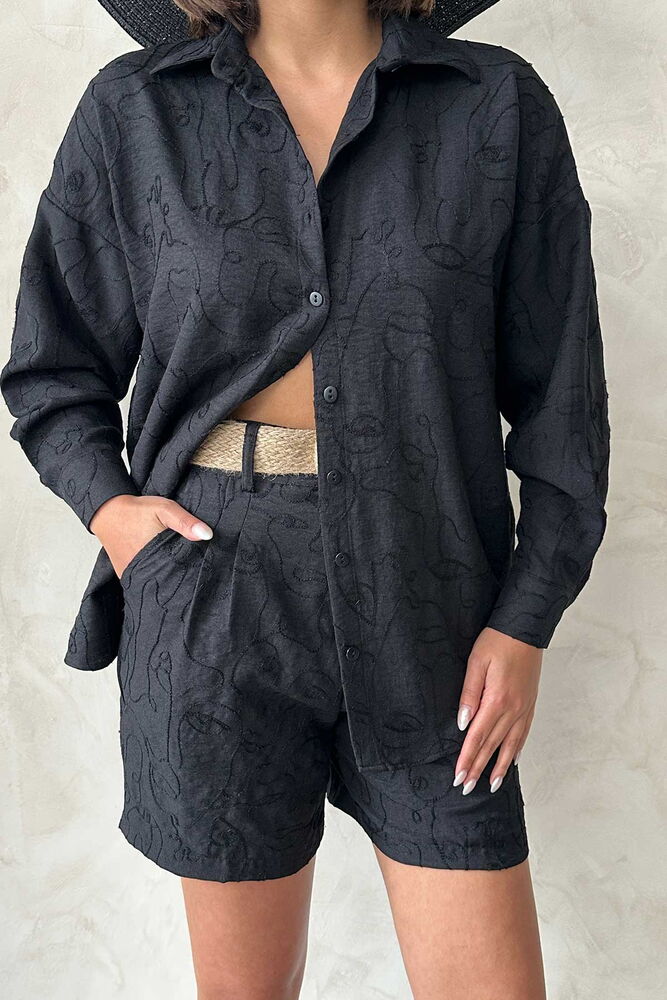 Embroidered Shorts