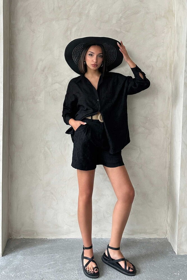 Embroidered Shirt - Topshow - Globality Store - Women Clothes Wholesale Turkey