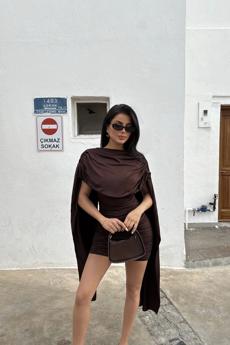 Molly Mini Dress - EYYO ATELIER - Globality Store - Women Clothes Wholesale Turkey